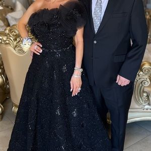 Black Maxi Sherri Hill Dress